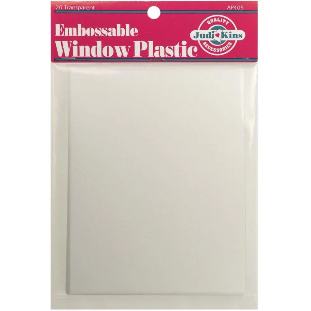 Embossable Window Plastic - 20 Sheets - A2 Sized Heat Resistant Acetate Sheets - Honey Bee Stamps
