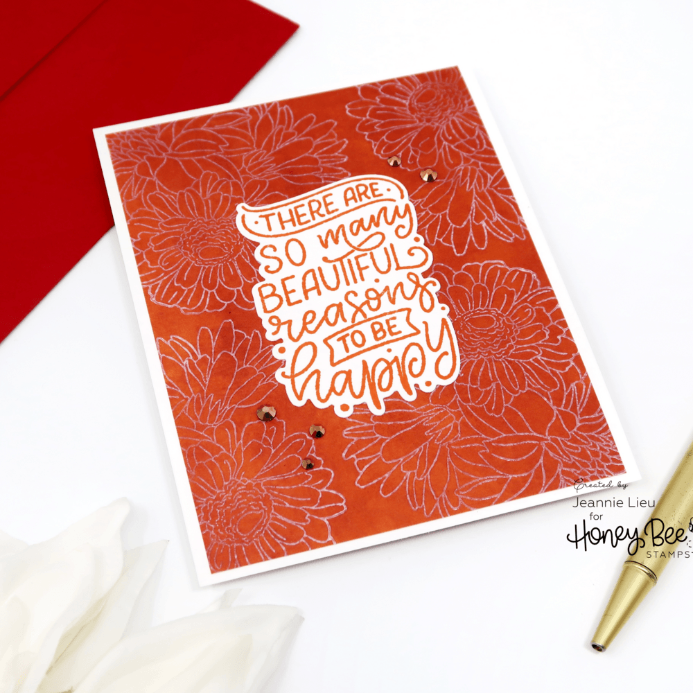 Fall For You - 5x6 Photopolymer Stamp Set - Honey Bee Stamps
