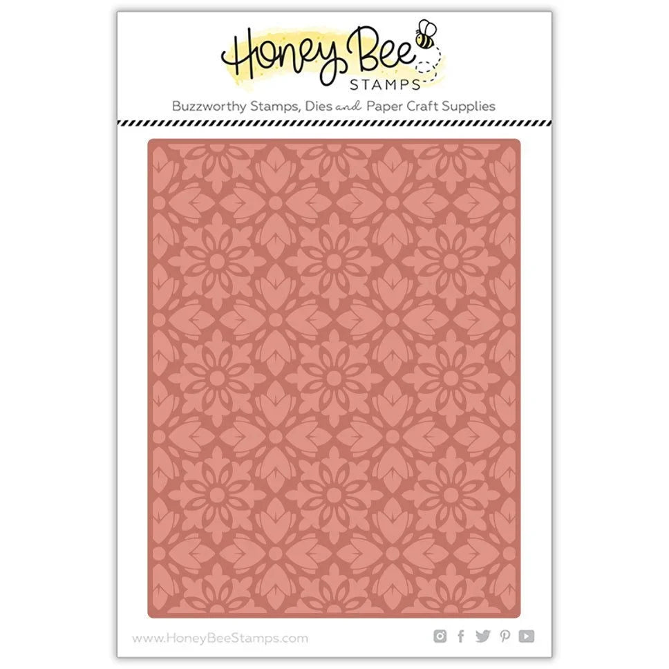 Fanciful A2 Hot Foil and Letter Press Plate - Honey Cuts - Retiring - Honey Bee Stamps