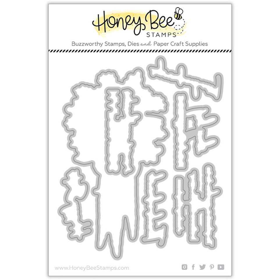Garden Bouquet - Honey Cuts - Coordinating Dies - Honey Bee Stamps