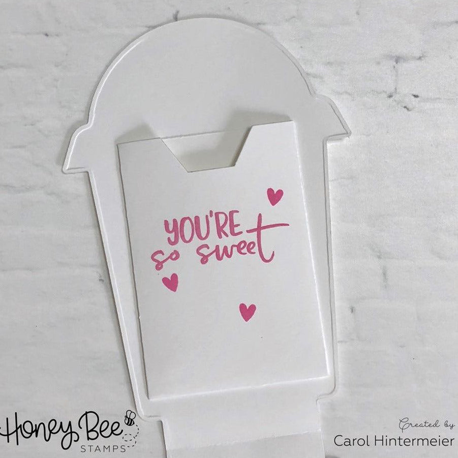 Gift Card Pocket - Honey Cuts - Honey Bee Stamps