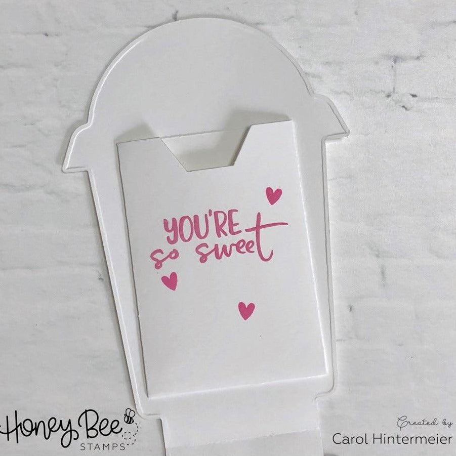 Gift Card Pocket - Honey Cuts - Stand - Alone Dies - Retiring - Honey Bee Stamps