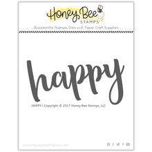 Happy - 2x4 Stamp Set - Honey Bee Stamps