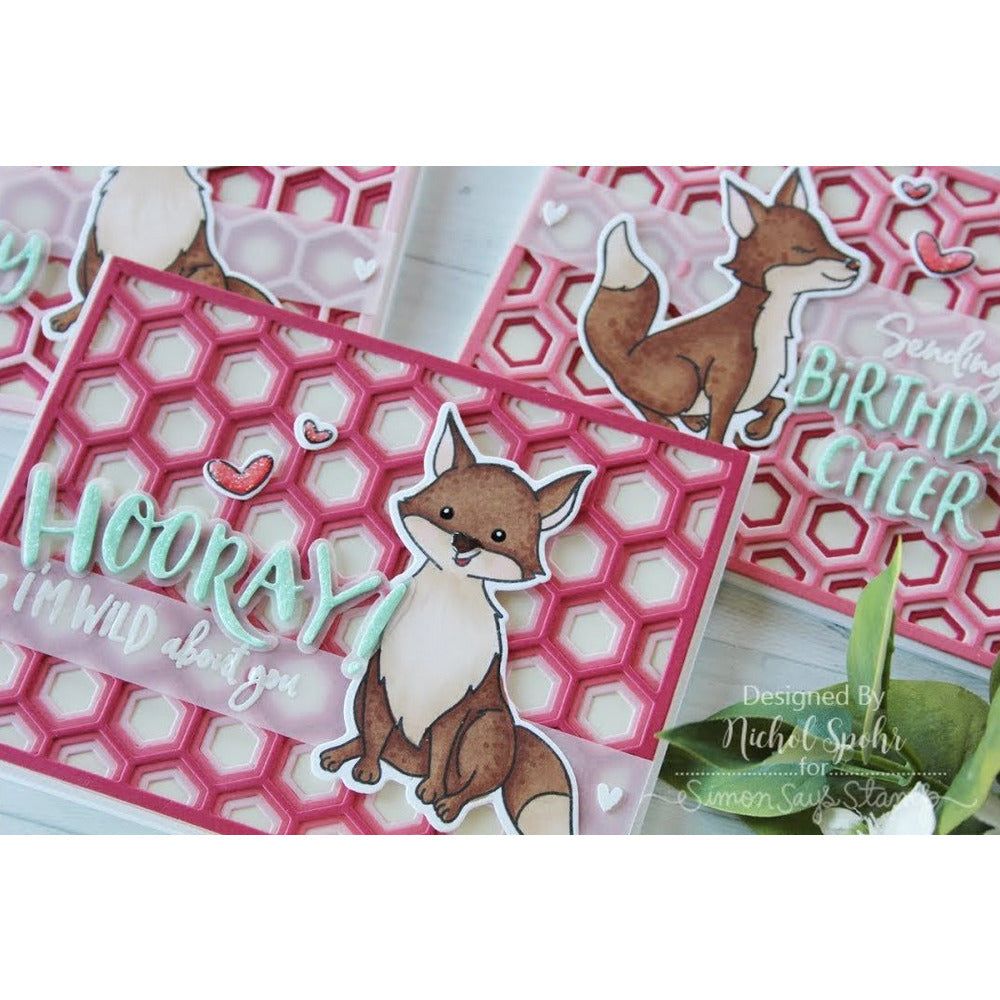 Hexagon Cover Plate Base - Honey Cuts - Stand - Alone Dies - Retiring - Honey Bee Stamps