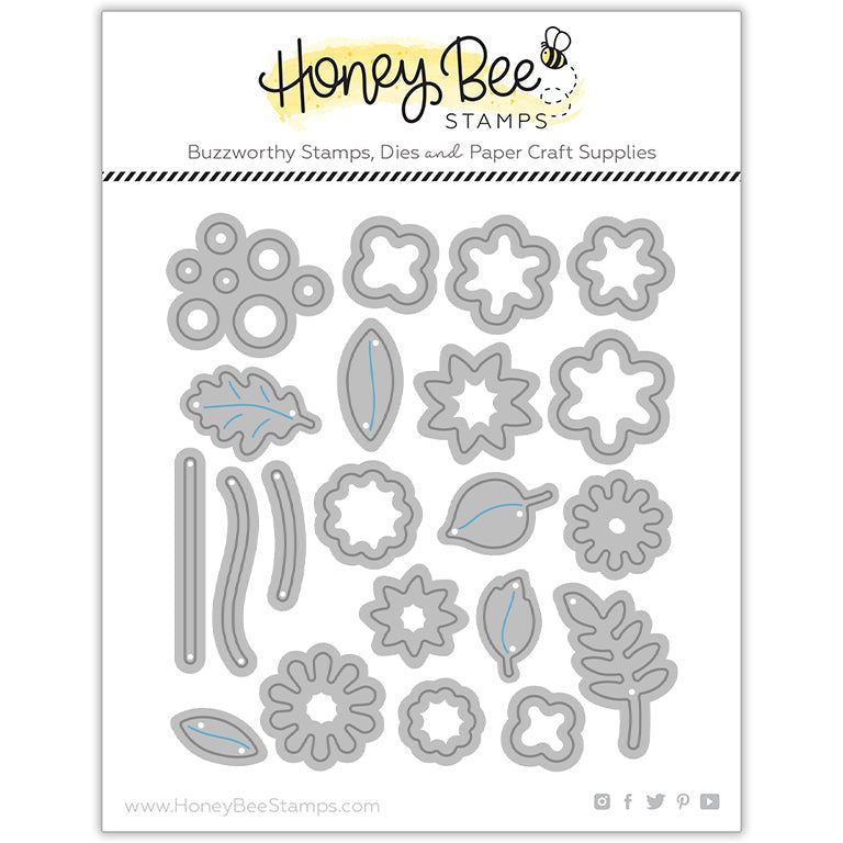 Itty Bitty Fall Flowers - Honey Cuts - Honey Bee Stamps