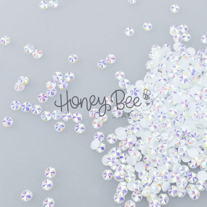 Jewel of White - Rhinestones - Honey Bee Stamps