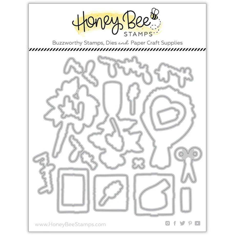 Just For You - Honey Cuts - Coordinating Dies - Retiring - Honey Bee Stamps