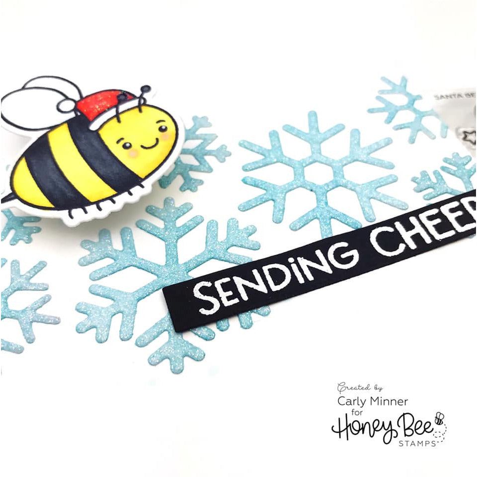 Layering Snowflakes - Honey Cuts - Stand - Alone Dies - Honey Bee Stamps