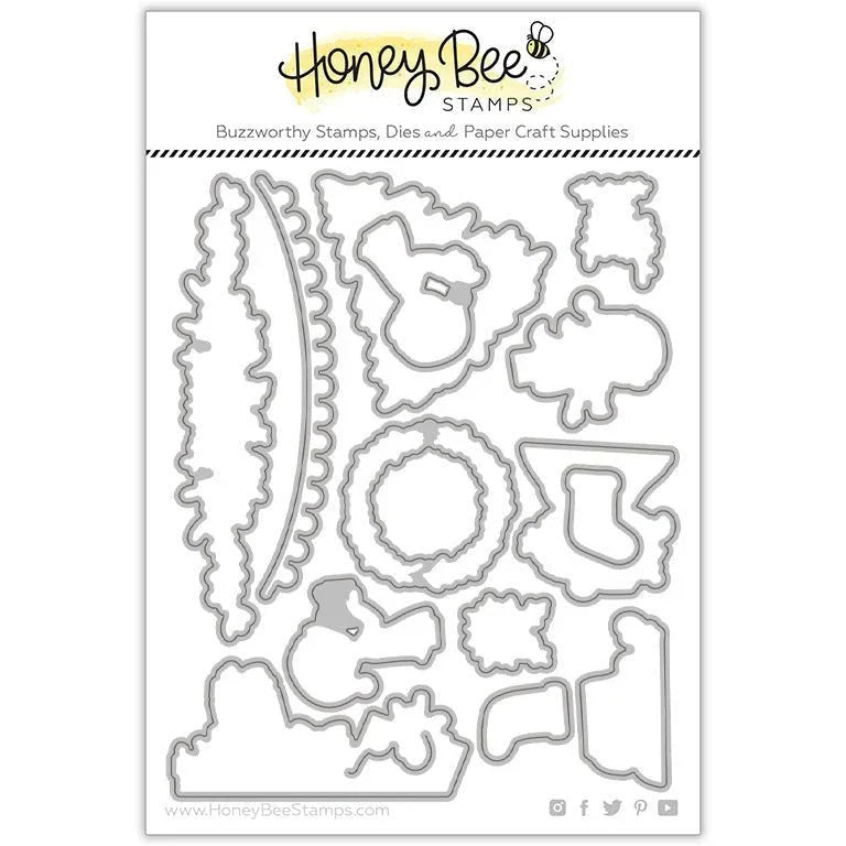 Loads Of Holiday Cheer - Honey Cuts - Coordinating Dies - Honey Bee Stamps