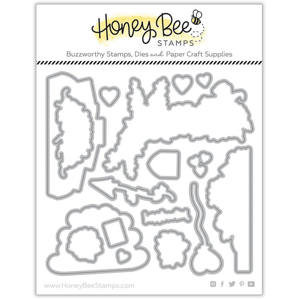 Loads Of Love - Honey Cuts - Coordinating Dies - Honey Bee Stamps