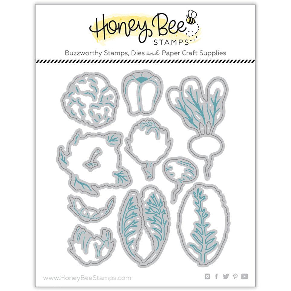 Lovely Layers: Garden Veggies - Honey Cuts - Honey Bee Stamps