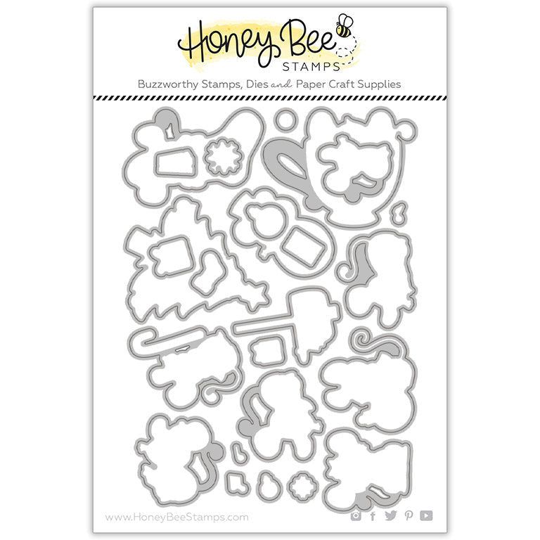 Merry Little Mice - Honey Cuts - Coordinating Dies - Retiring - Honey Bee Stamps