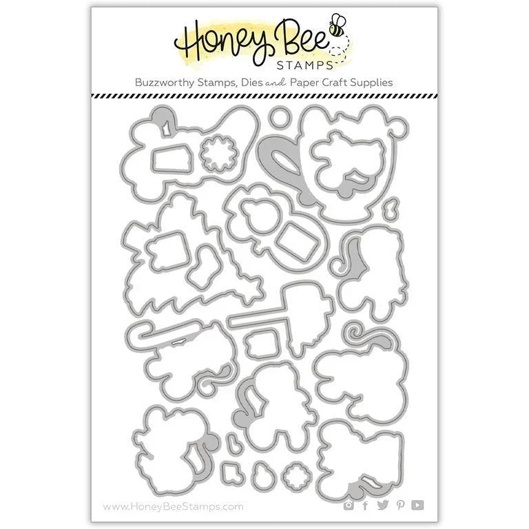 Merry Little Mice - Honey Cuts - Coordinating Dies - Retiring - Honey Bee Stamps