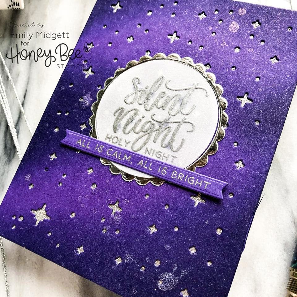 Northern Star Cover Plate - Honey Cuts - Honey Bee Stamps