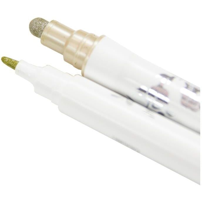 Nuvo Metallic Dual Tip Dot Markers 3/Pkg - Honey Bee Stamps