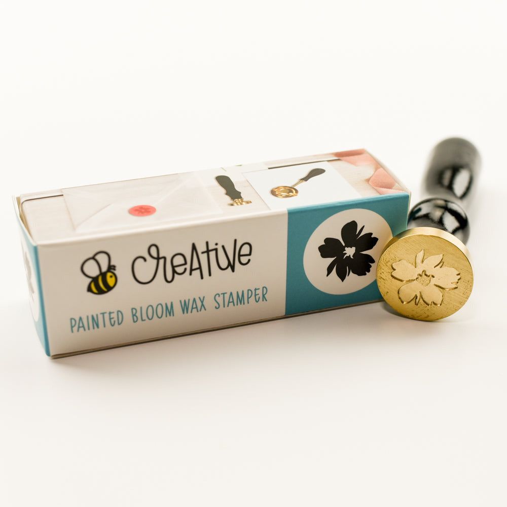 Painted Bloom - Wax Stamper - Honey Bee Stamps