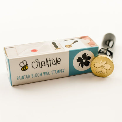 Painted Bloom - Wax Stamper - Honey Bee Stamps