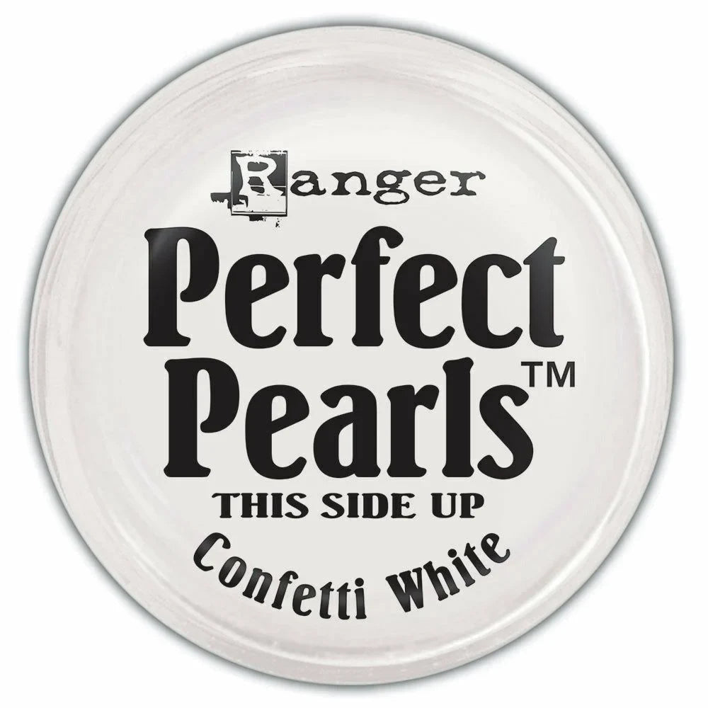 Perfect Pearls Pigment Powder - Confetti White - Honey Bee Stamps