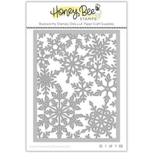 Pierced Fancy Flakes Cover Plate - Honey Cuts - Honey Bee Stamps
