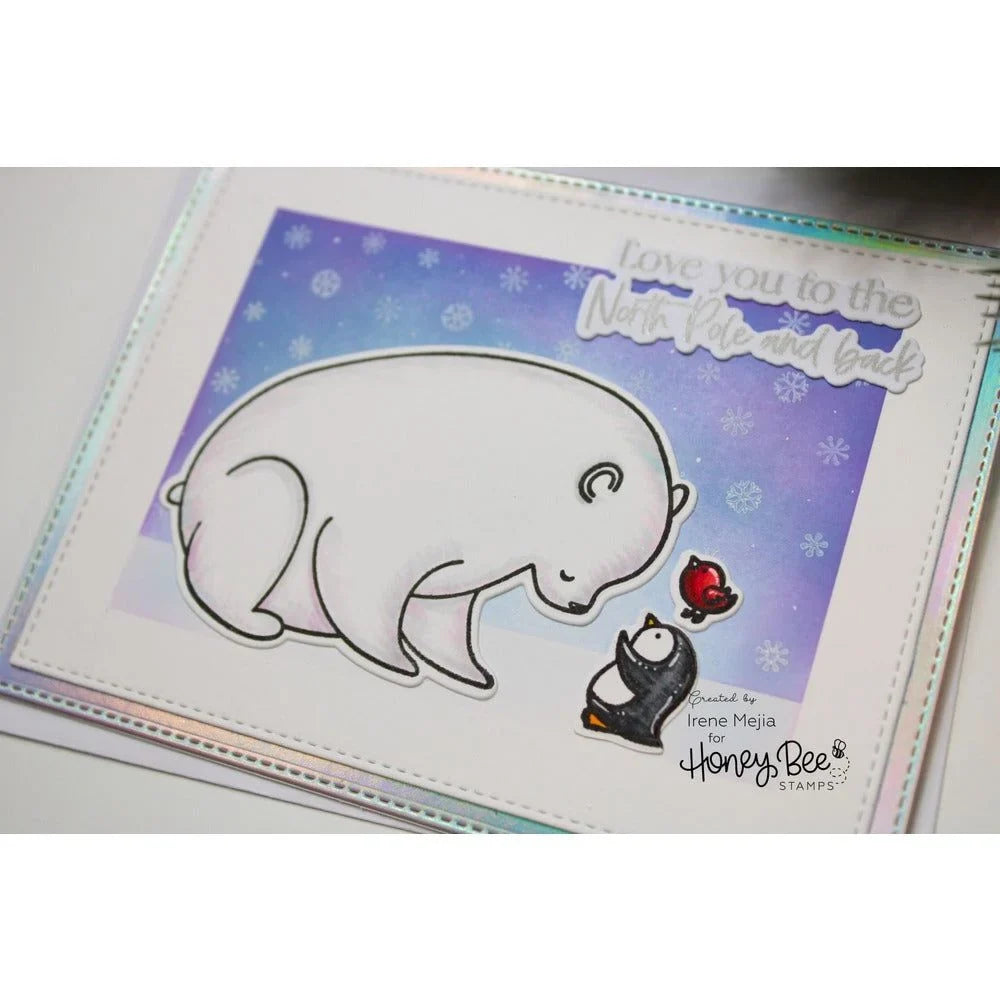 Polar Pals - 4x6 Photopolymer Stamp Set - Honey Bee Stamps