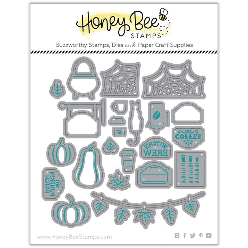 Pumpkin Spice Market Cart Add-On - Honey Cuts - Honey Bee Stamps