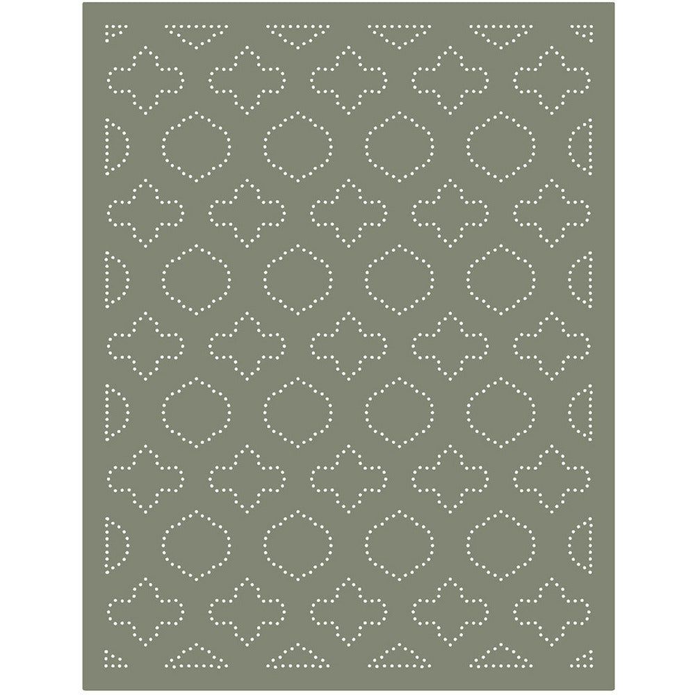 Quatrefoil A2 Cover Plate Base (Pierced) - Honey Cuts - Stand - Alone Dies - Retiring - Honey Bee Stamps