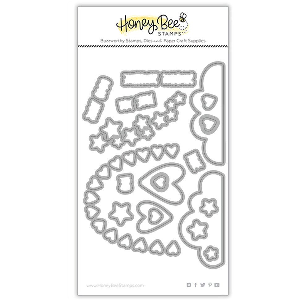 Rainbow Dreams - Honey Cuts - Coordinating Dies - Honey Bee Stamps