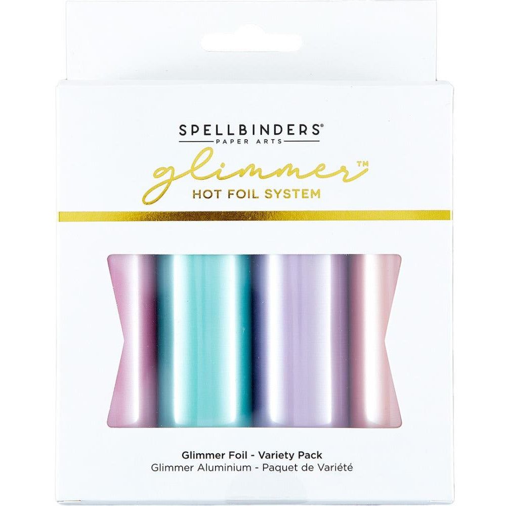 Spellbinders Glimmer Hot Foil - Variety Pack Satin Pastels 4/pk