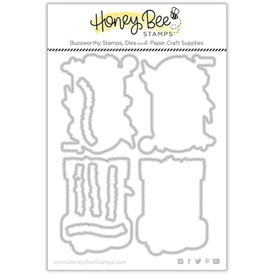 Spring Seeds - Honey Cuts - Coordinating Dies - Honey Bee Stamps
