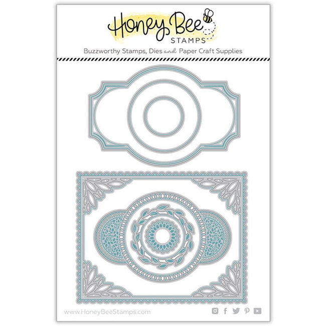 Spring Vine Layering Frames - Honey Cuts - Honey Bee Stamps