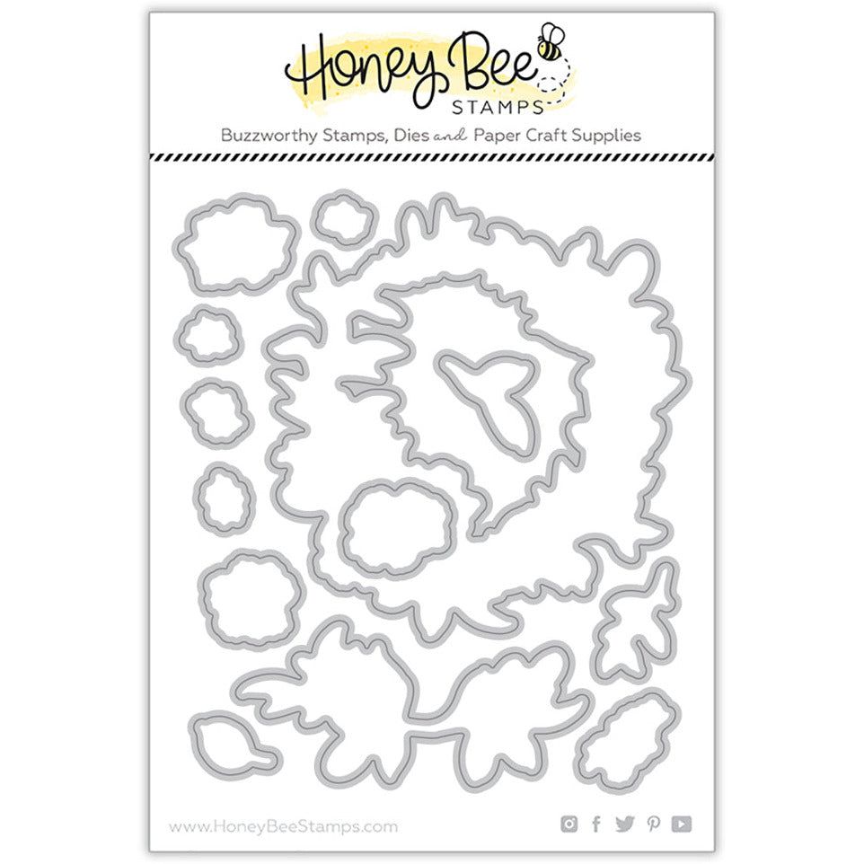 Spring Wreath - Honey Cuts - Coordinating Dies - Retiring - Honey Bee Stamps