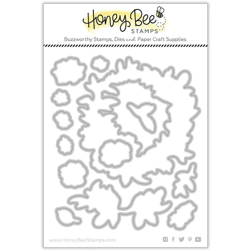 Spring Wreath - Honey Cuts - Coordinating Dies - Retiring - Honey Bee Stamps