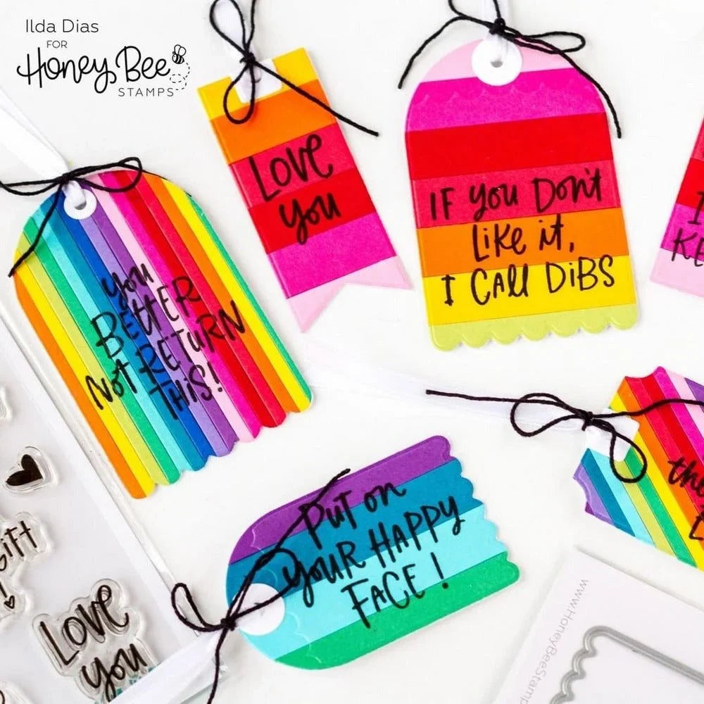 Terrific Tags - Honey Cuts - Stand - Alone Dies - Honey Bee Stamps