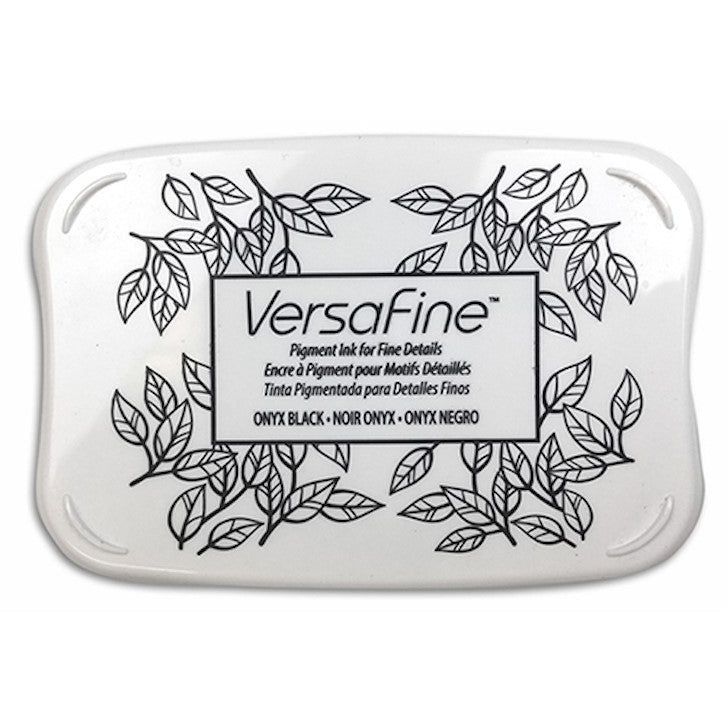 Versafine Fine Pigment Ink - Onyx Black - For Fine Stamping Details - Honey Bee Stamps