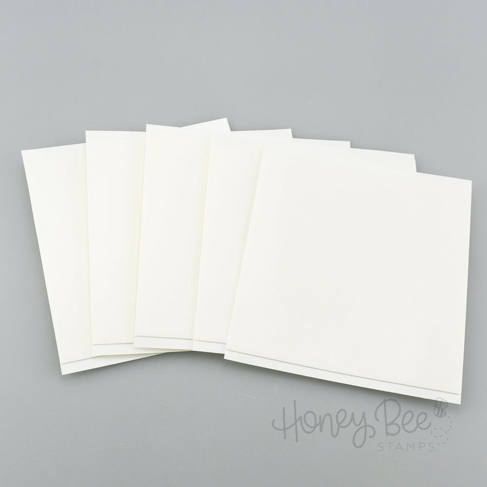 White Foam Sheets - 6x6 5pk - Honey Bee Stamps