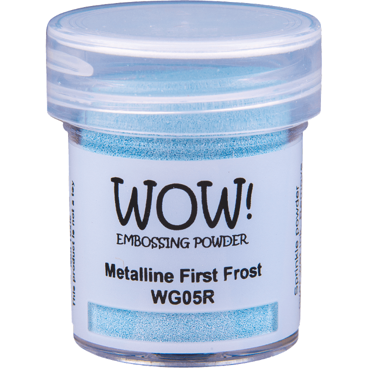 WOW! Embossing Powder - Pale Blue - Metalline First Frost - Honey Bee Stamps