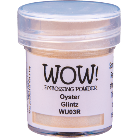 WOW! Embossing Powder Large Jar - Clear Gloss Super Fine – Honey