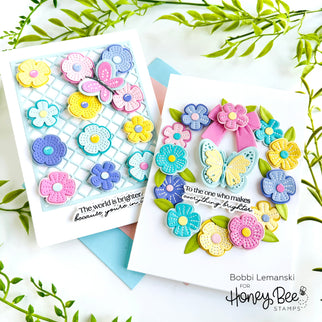 Stitched Blooms & Butterflies Cards by Bobbi Lemanski