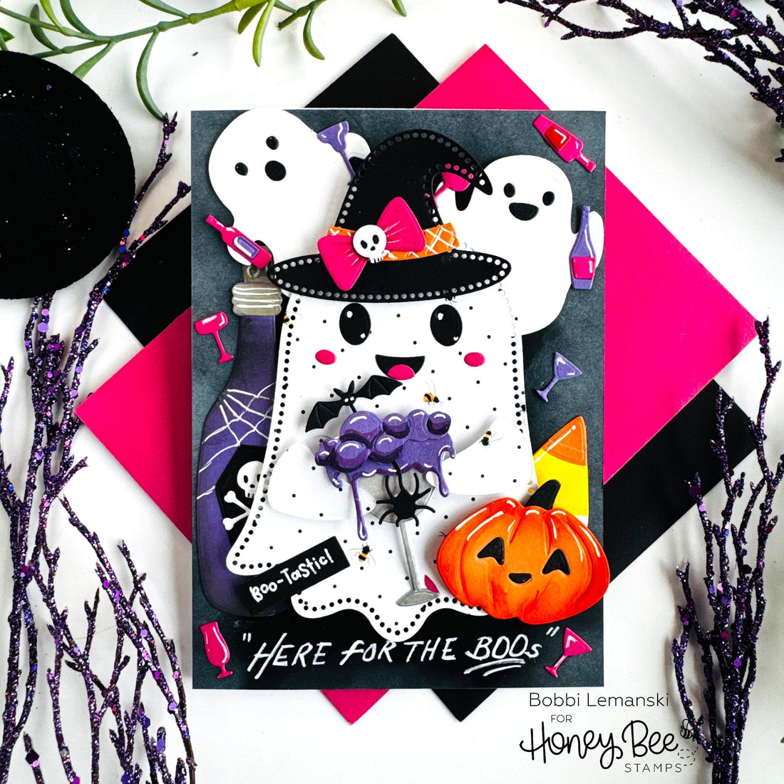 Here for the Boos: A Spooktacular Halloween Party by Bobbi Lemanski