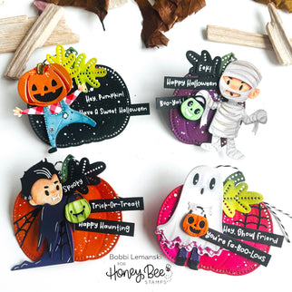 Pumpkin Pals: Trick-or-Treat Halloween Tags by Bobbi Lemanski