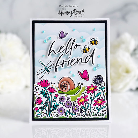 Hello Friend - Spring Meadow