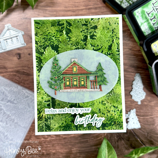 Birthday Card with A Fun Embossing Folder Technique