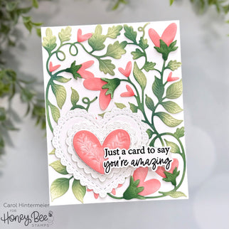 "You're Amazing" Card with Bold Backgrounds: Vines Of Love