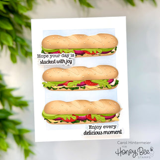 Hope Your Day Is Stacked With Joy -- Lovely Layers: Sub Sandwich