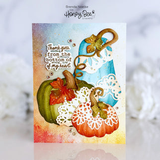 Thank You From The Bottom Of My Heart - Lovely Layers: Boho Pumpkins