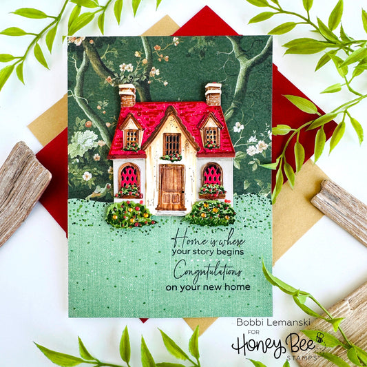A Cottage in the Country - Honey Bee Stamps