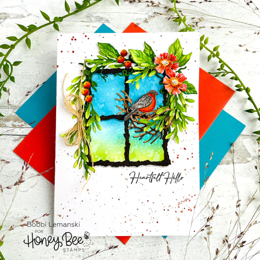 A Glimpse of Spring - Honey Bee Stamps