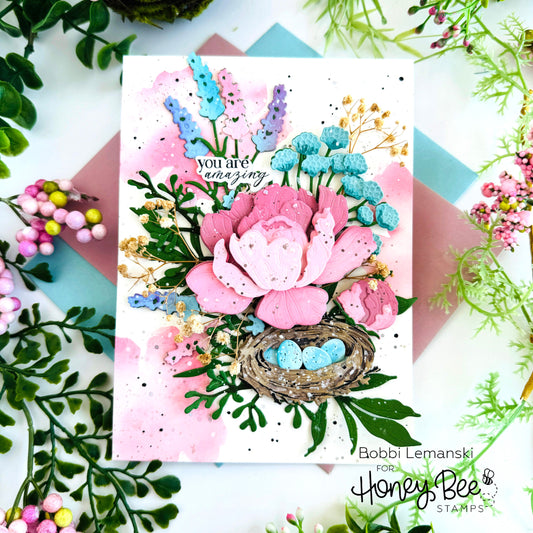 Amazing Florals For An Amazing Person - Honey Bee Stamps