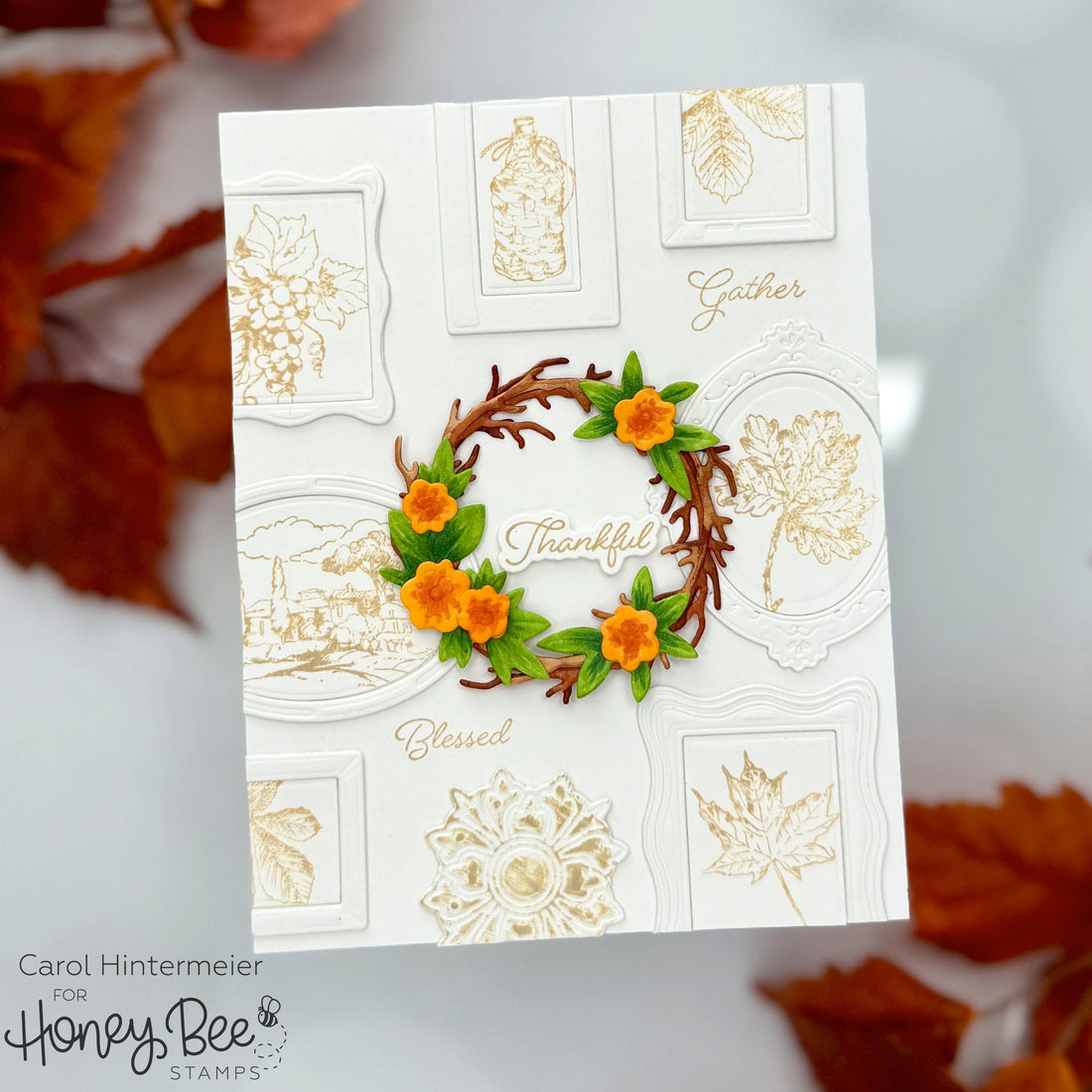 Blessed and Thankful Gallery Wall - Honey Bee Stamps