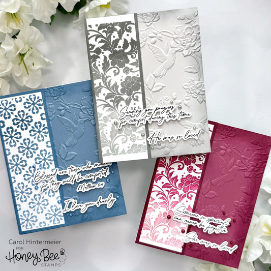 Easy-To-Make Sympathy Card Set from the Cottage Countryside Release - Honey Bee Stamps